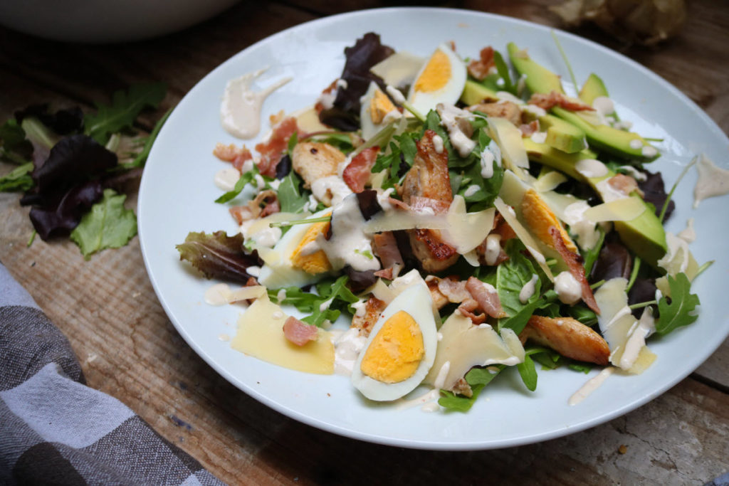 keto recipe caesar salad