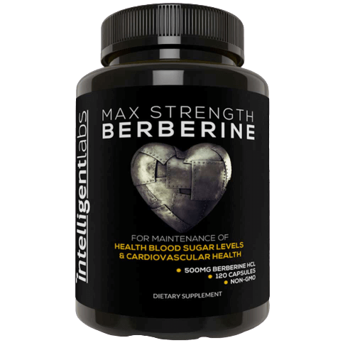 Max Strength Berberine supplement from Intelligent Labs