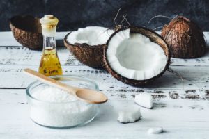 eat more of the good stuff like coconut oil and garlic to fight off yeast