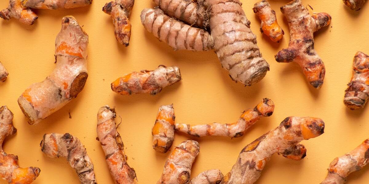 picture of turmeric on table